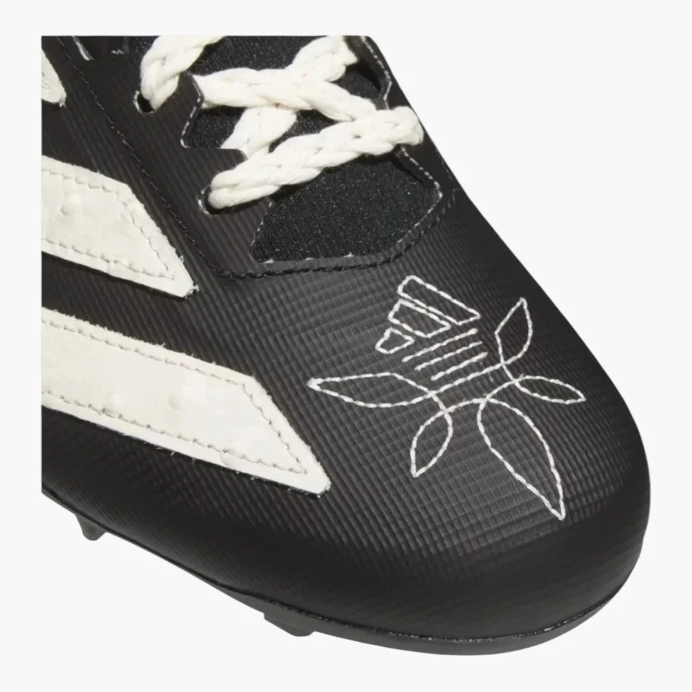 Size 7.5- adidas Adizero Electric II Rodeo Black Off White JQ3969